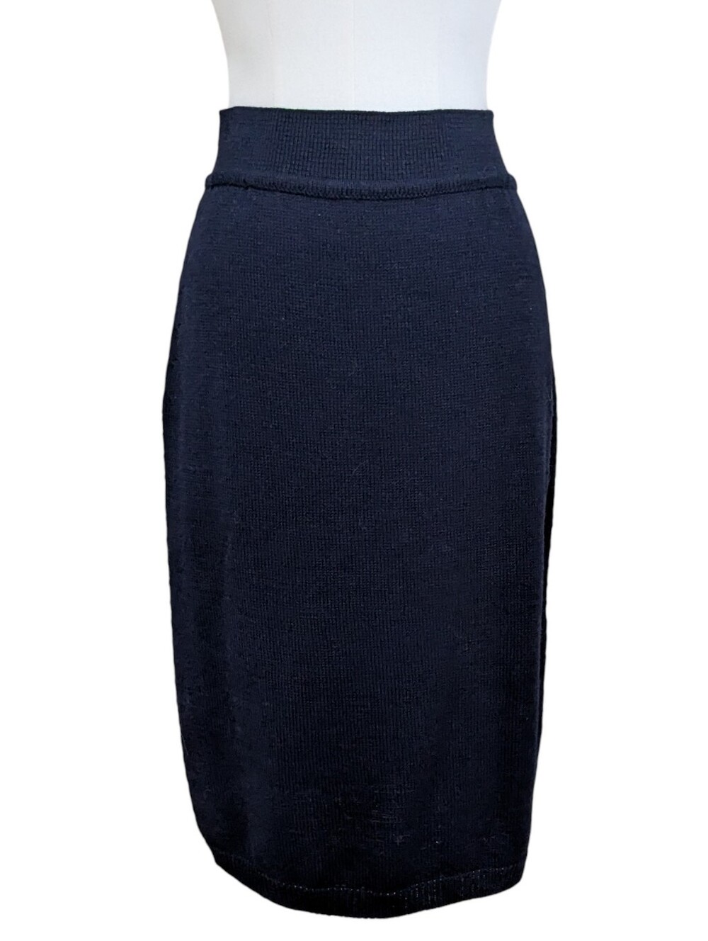 Adrienne Vittadini Vintage Wool Knit Skirt Size XS